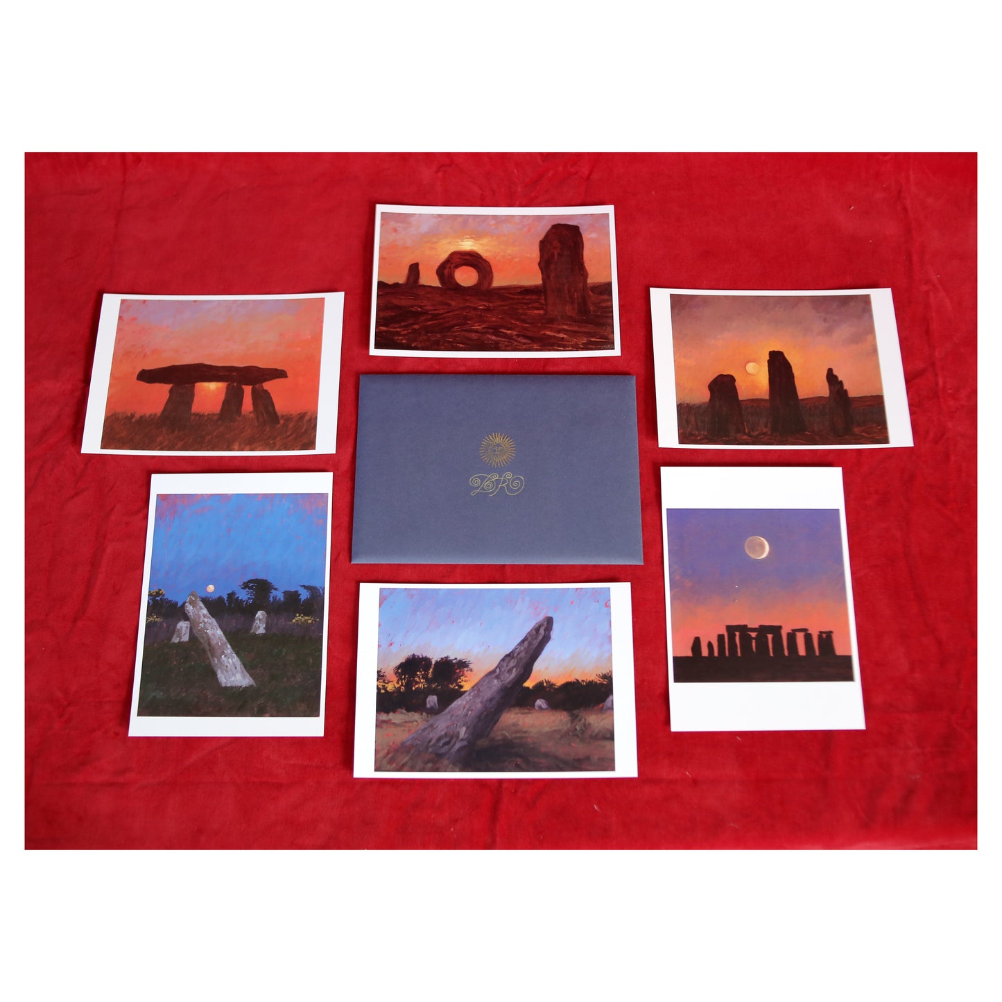 Set of Six Sacred Site Prints - Limited 1st Edition